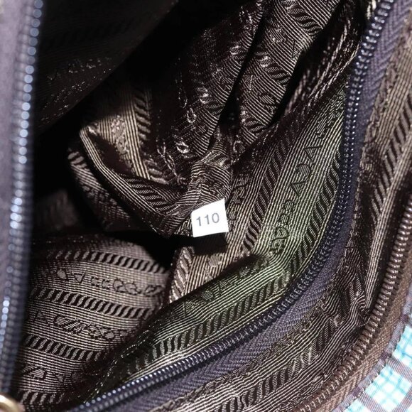 PRADA Hand Bag Nylon 2way Light Blue B2600G Auth 80981V - Picture 12 of 15